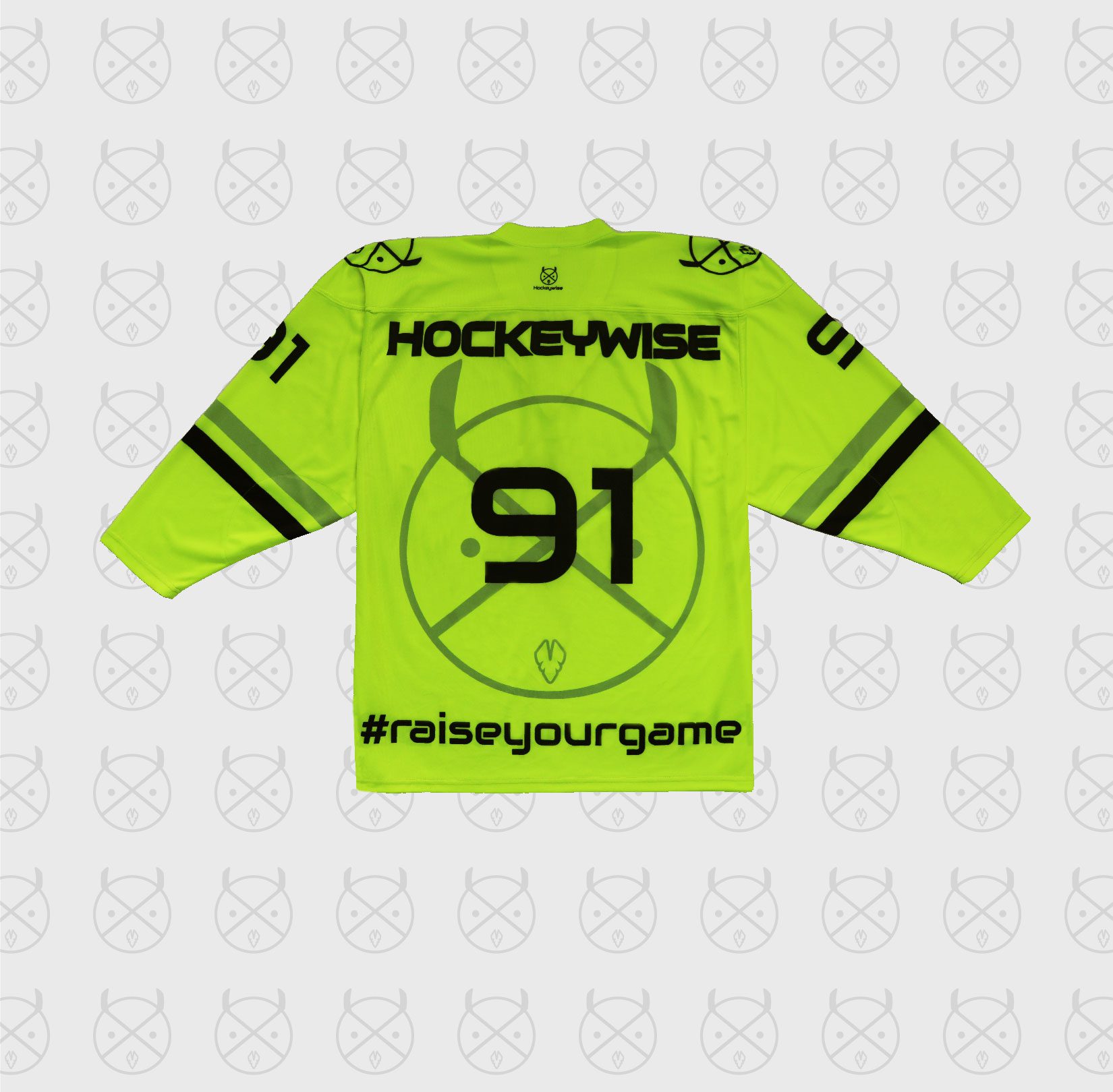 neon hockey jersey